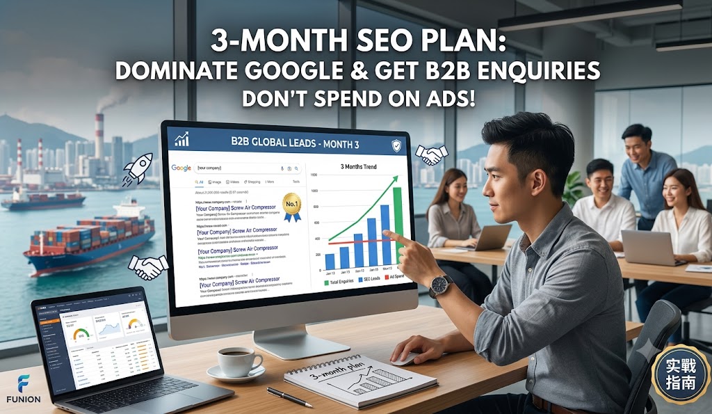 放弃烧钱广告！3个月用SEO让你的外贸独立站登上Google首页