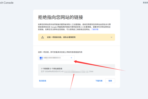 Google Disavow 工具完全指南：垃圾外链清理与拒绝操作全流程
