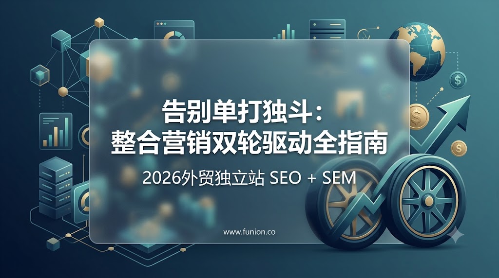 2026外贸独立站 SEO + SEM（Google Ads）整合营销双轮驱动全指南