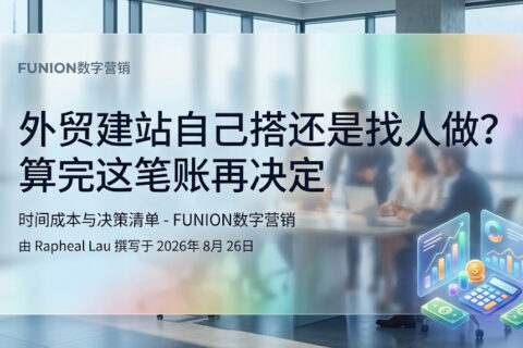 外贸建站自己搭还是找人做？算完这笔账再决定