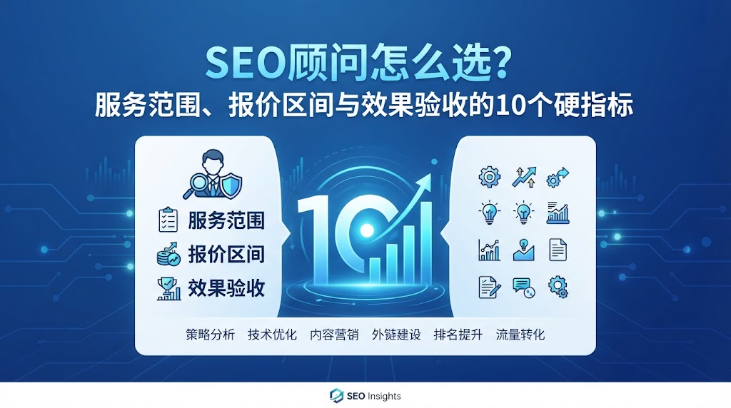 seo顾问怎么选